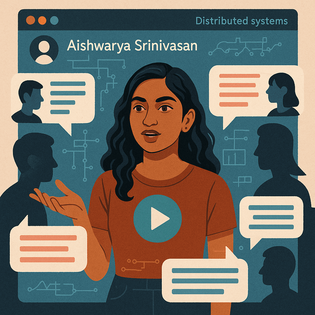 Aishwarya Srinivasan's Confidence Sparks Debate on Expertise in Distributed Systems