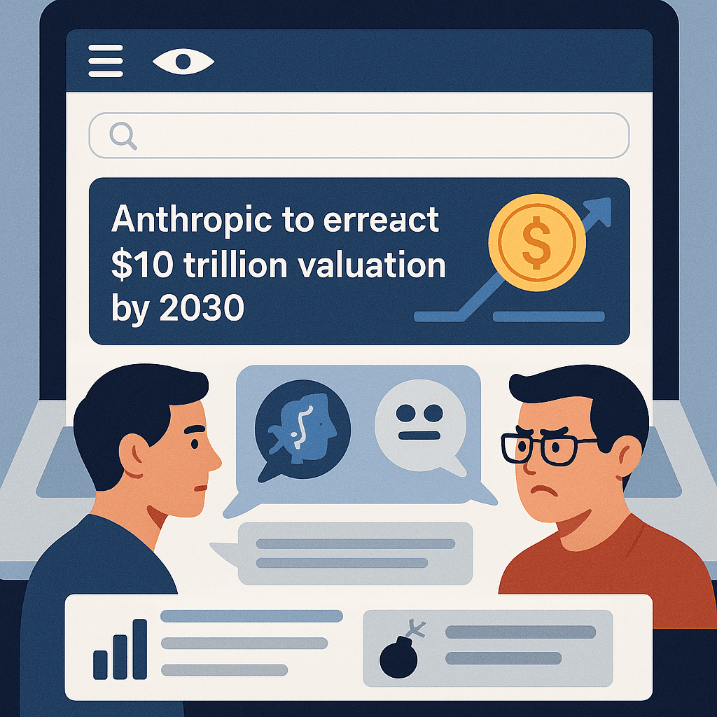 Anthropic's Bold Vision: $10T Valuation and Engineers Earning $250M by 2030