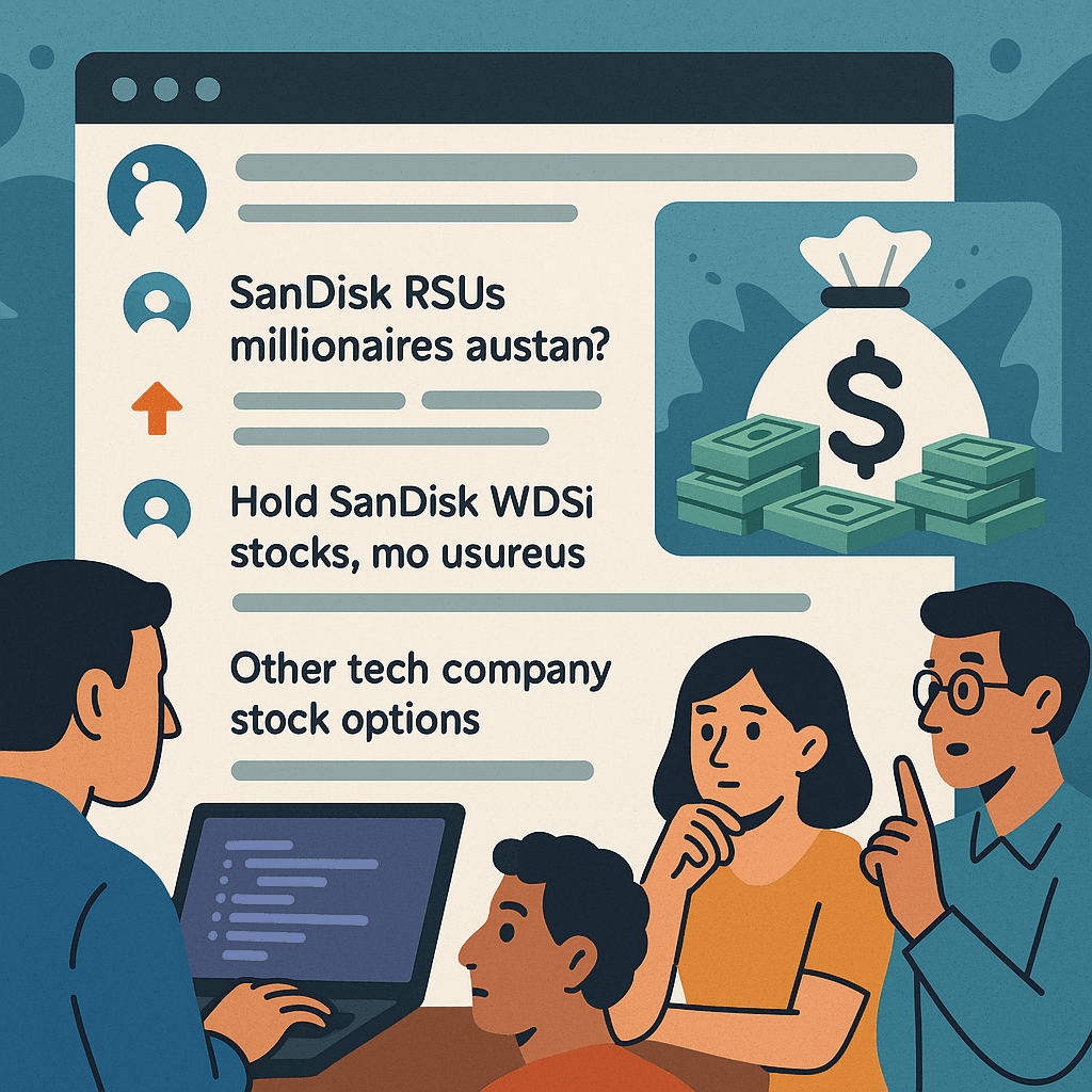 Are SanDisk Employees Sitting on Millions Thanks to RSUs and IPO?
