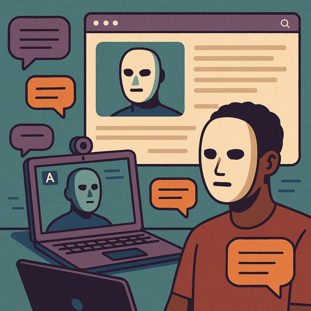 Companies Mailing 'Anti AI Interview Masks' Spark Debate on Job Interview Integrity