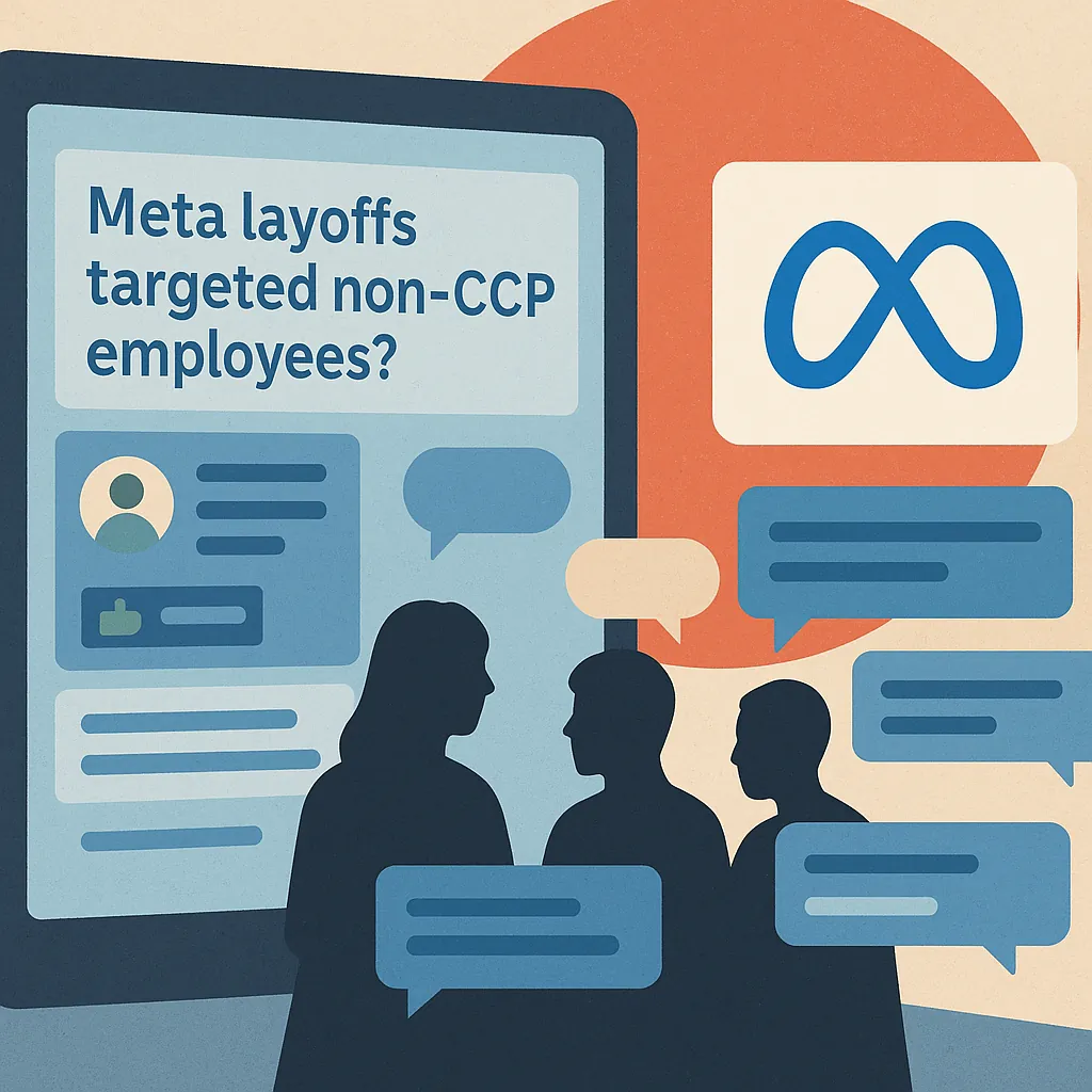 Controversy Surrounds Meta Layoffs Targeting Non-CCPs