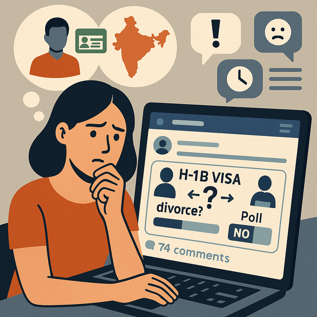 Divorce H1B Visa Holder to Marry Green Card Holder? Navigating Visa Stress