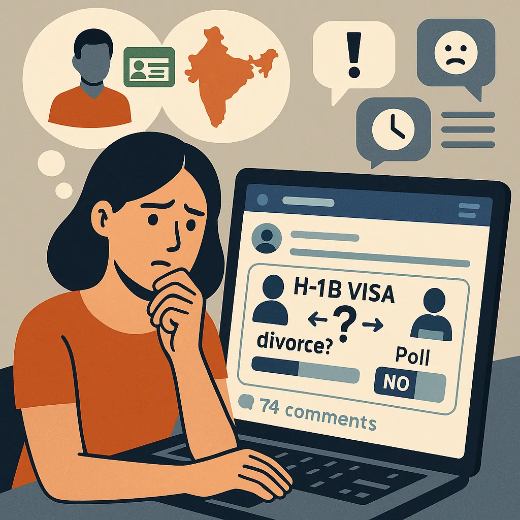 Divorce H1B Visa Holder to Marry Green Card Holder? Navigating Visa Stress