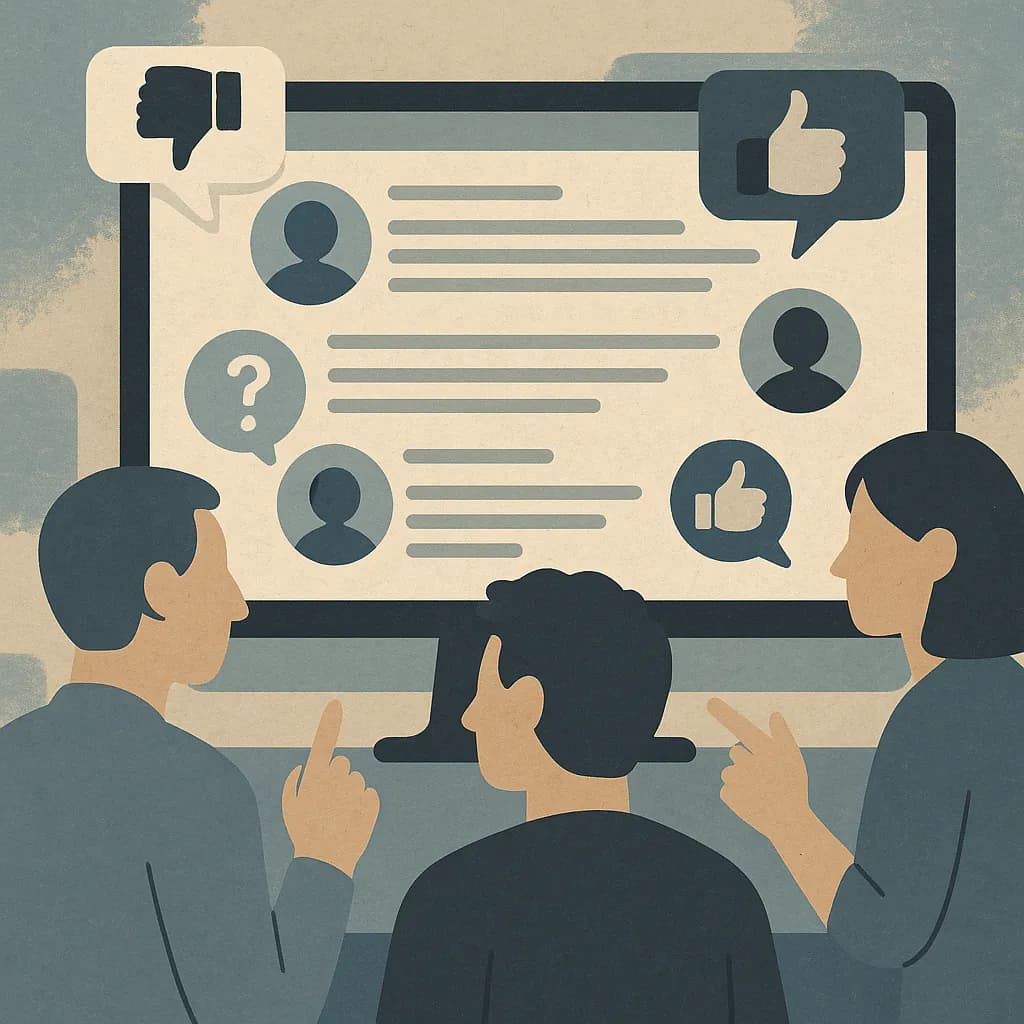 Comment reactions