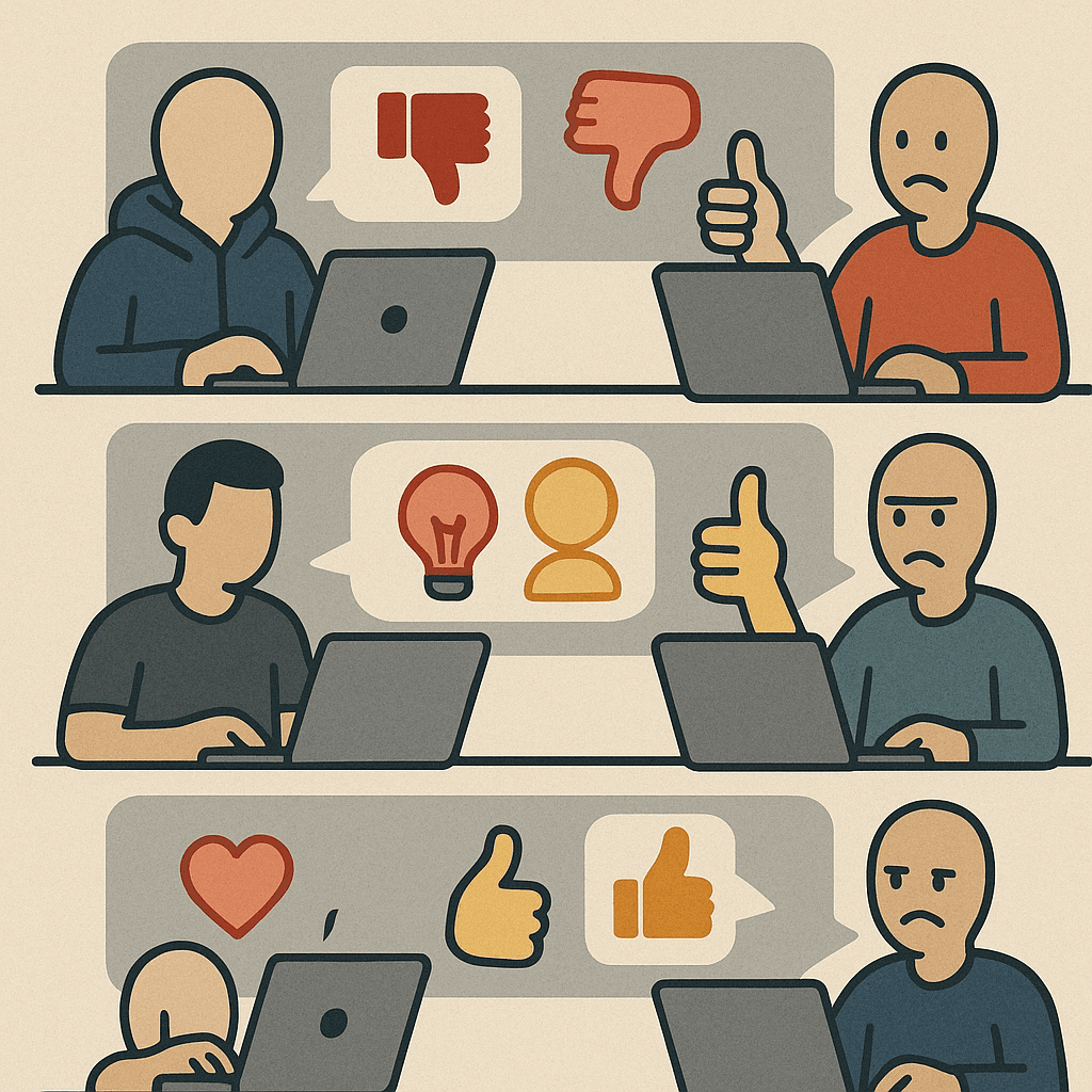 Comment reactions