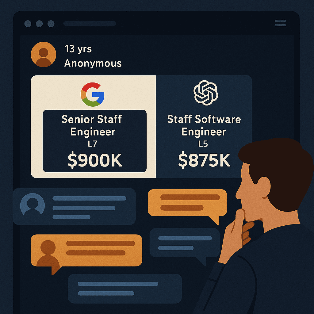 Google L7 vs OpenAI L5: Which Software Engineer Role Offers Better Career Growth and Compensation?