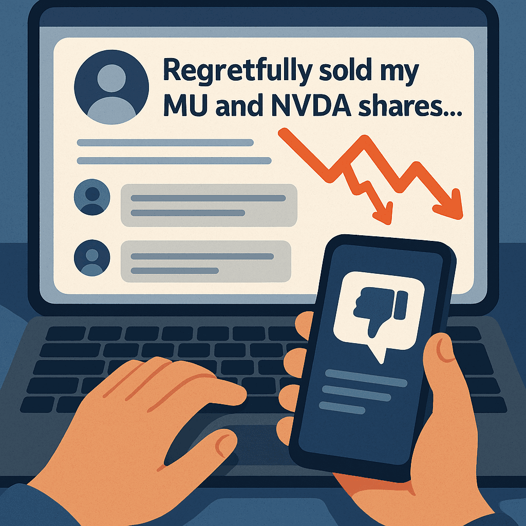 Investors Regret Selling MU and NVDA Stocks Too Early in 2024