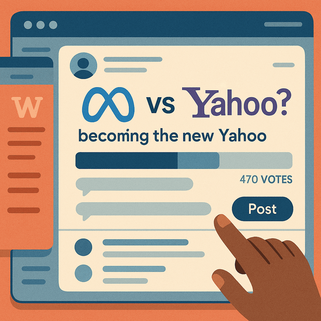 Is Meta the New Yahoo? Exploring the 2024 Tech Industry Shakeup