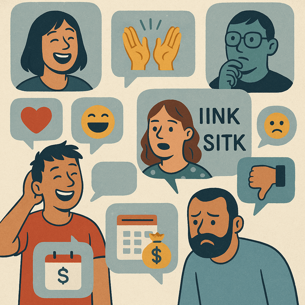 Comment reactions