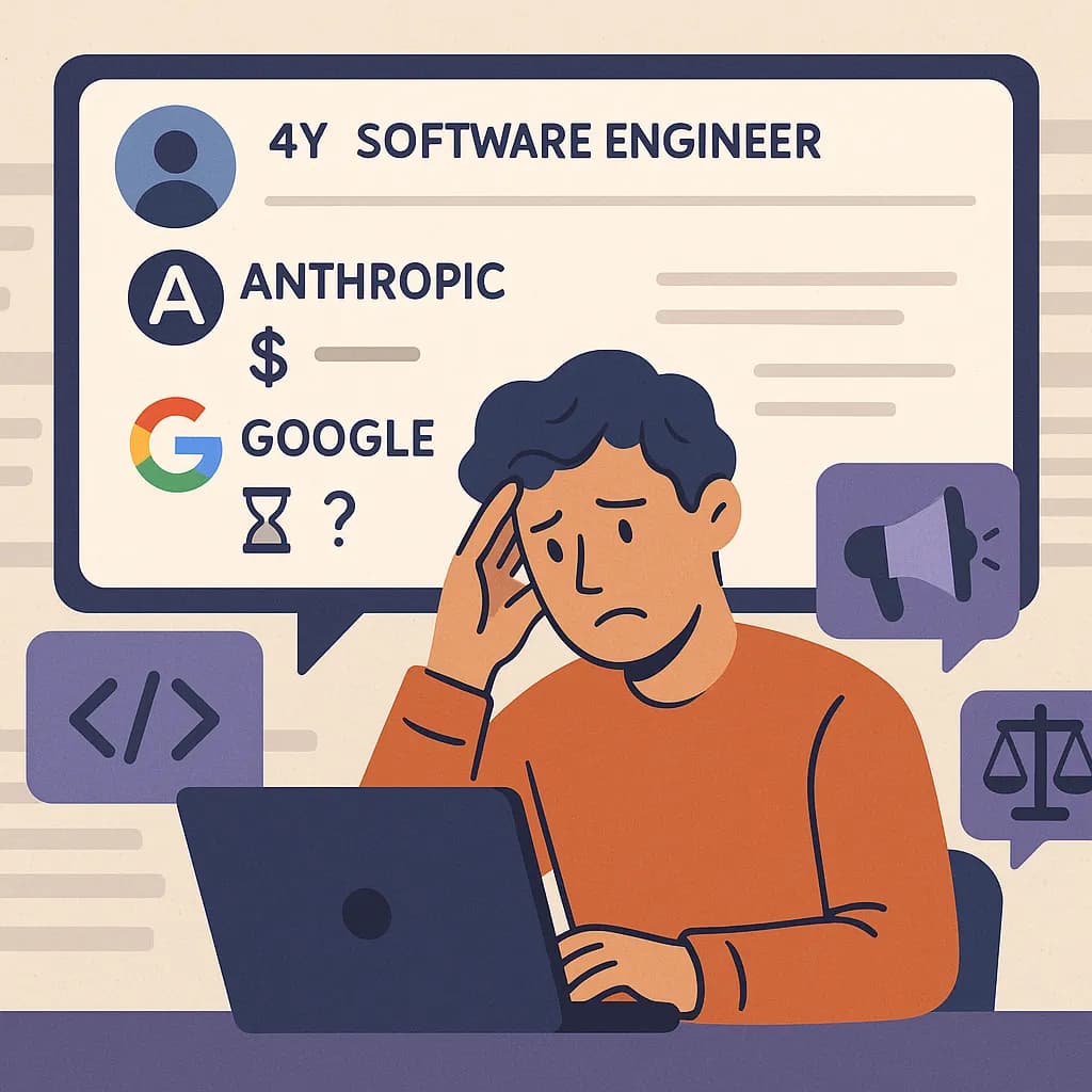 Navigating Anthropic's Low Offer and Google's Team-Matching Delay: What Should Software Engineers Do?