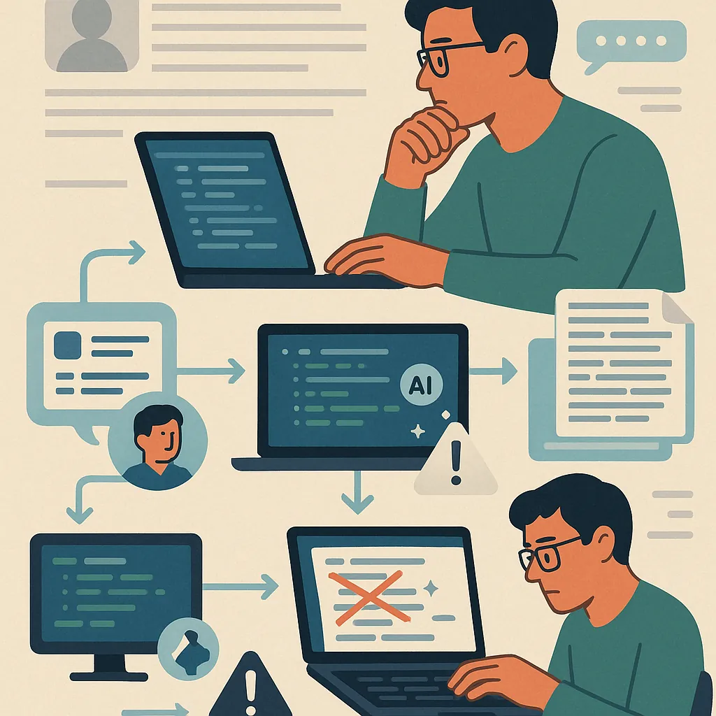 Navigating Daily Workflows with AI-Assisted Software Development