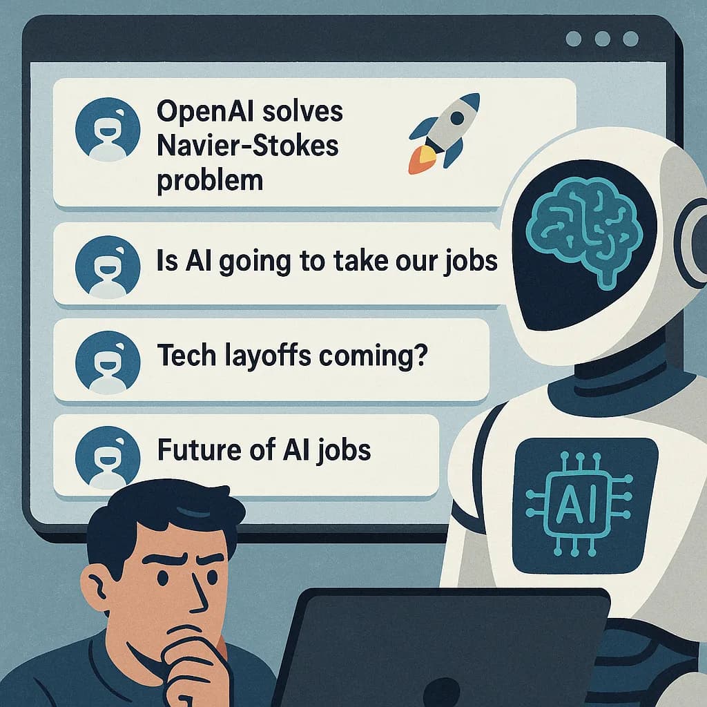 OpenAI's Navier-Stokes Breakthrough Sparks Debate on AI Job Displacement in 2024