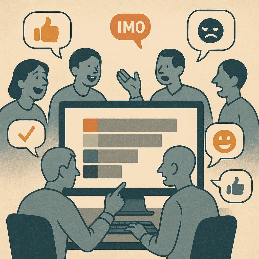 Comment reactions