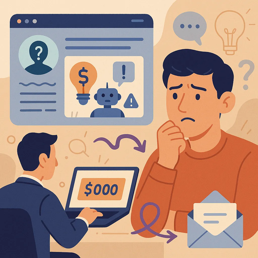 Recruiter Ghosted After Pressing for Current Total Compensation at AI Startup