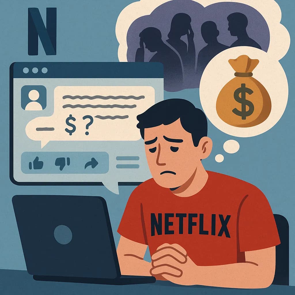 Survivor Guilt and Financial Hopes Amid Netflix Layoffs