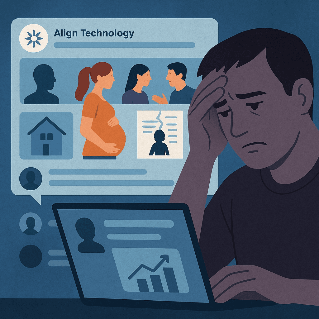 Tech Worker Faces Burnout and Legal Battles Amid Align Technology Divorce