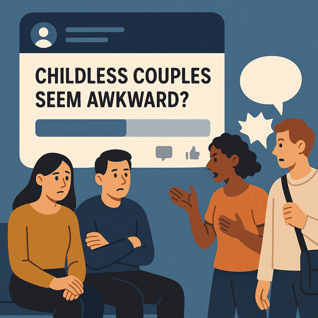 The Awkwardness of Childless Couples in Social and Workplace Settings