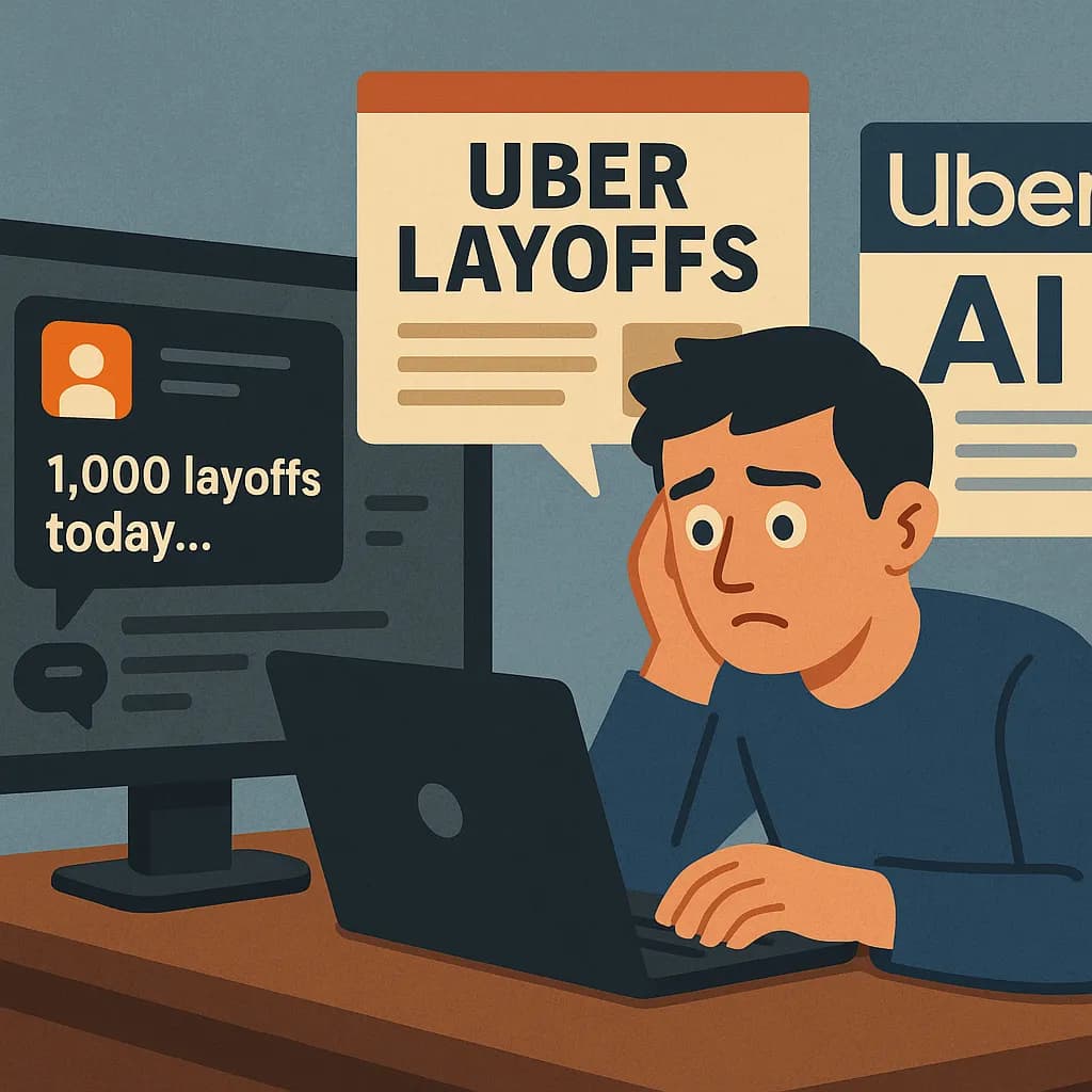 Uber News: Tech Workforce Cuts for AI Trigger Outrage Over Severance Pay
