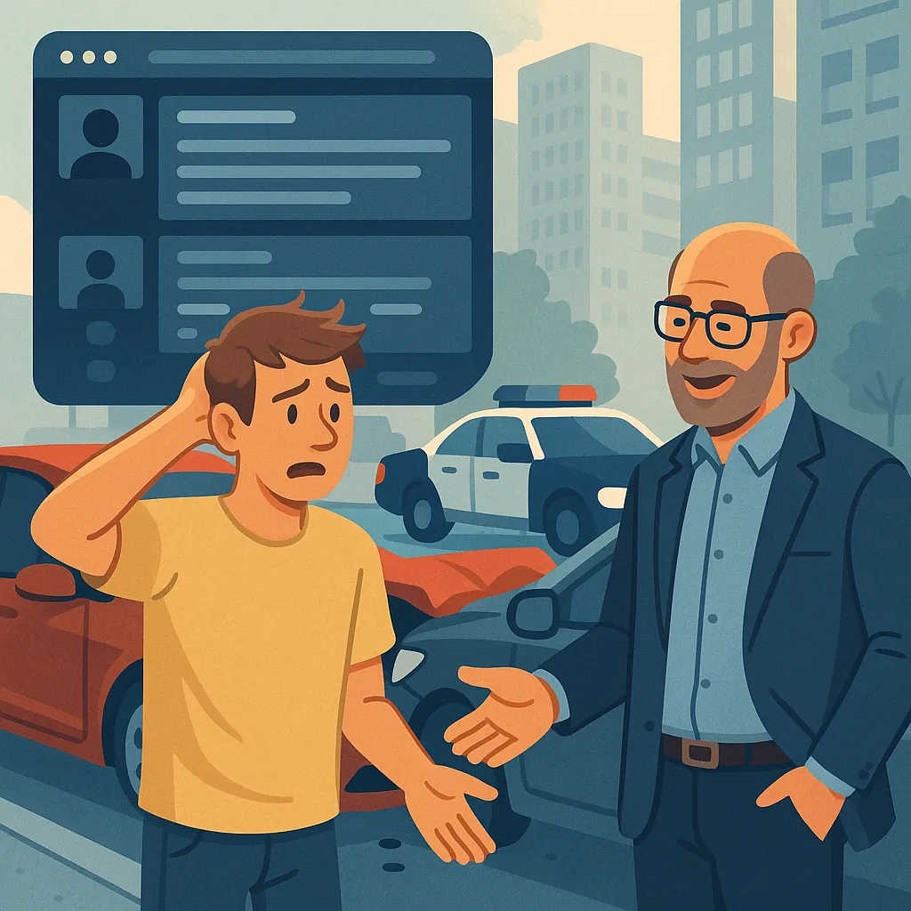 When Networking Meets Mishap: Rear-Ending an AMD Executive in Chicago