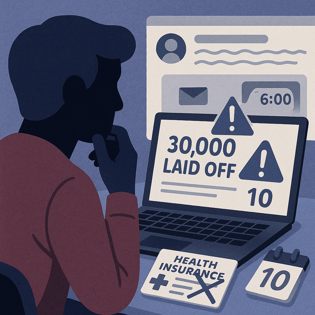 Which Tech Giant Laid Off 30K Employees by Email with Harsh Benefits Cuts?