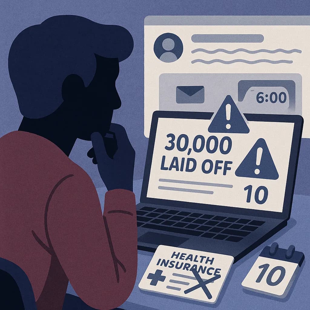 Which Tech Giant Laid Off 30K Employees by Email with Harsh Benefits Cuts?