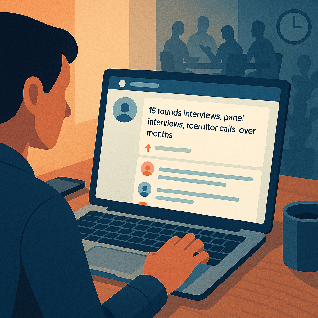Why 15 Round Product Manager Interviews and Onsite No Zoom Options Are Driving Candidates Crazy