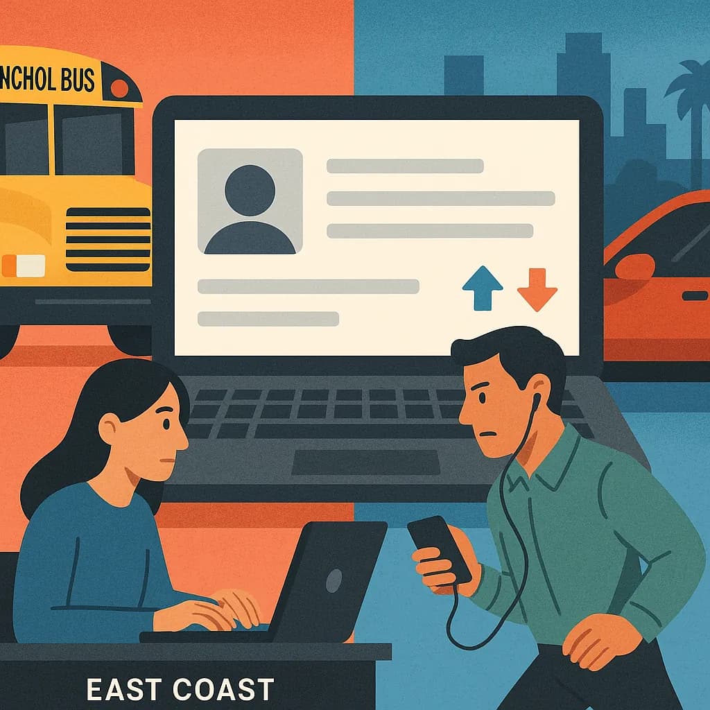 Why Are So Many West Coast Parents Leaving Work Early to Pick Up Kids?