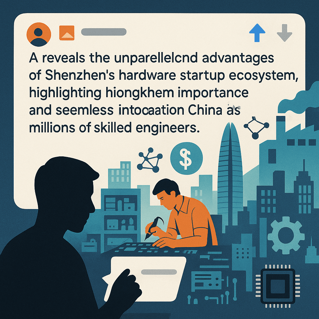 Why Shenzhen's Hardware Startup Ecosystem Outshines the West